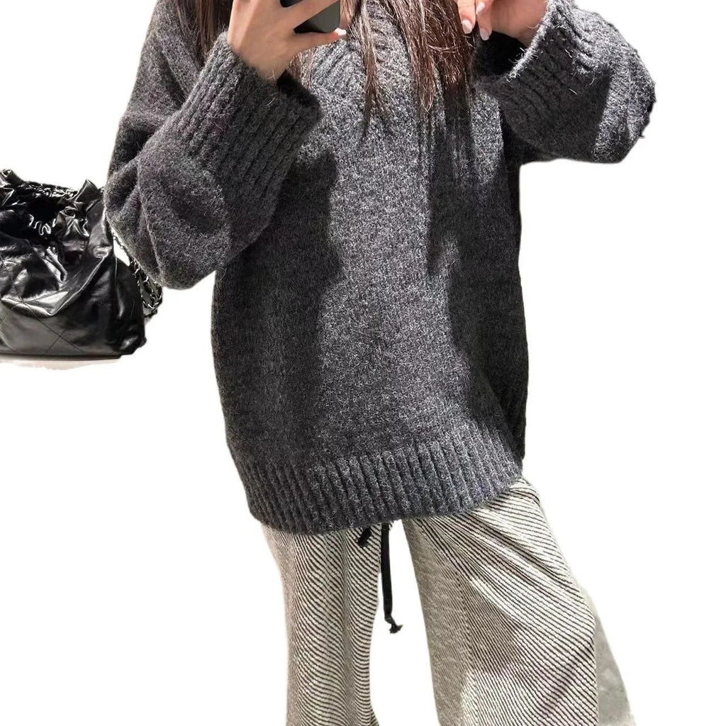 Maglione con scollo a V -